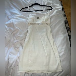 Cut out mini dress